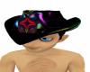 Neon Flower Cowboy Hat