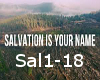 Salvation Is Your Name