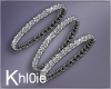 K NYE silver bracelet