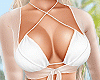 M|White Beach Bikini