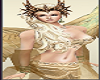 Flying GOld Angel Wings Gowns  ANgels