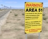 [V] Area 51 Warning Sign