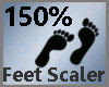 Feet Scaler 150%
