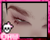 burgundy eyebrows