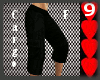 J9~Baggy Shorts Black F