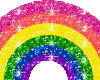 Glitter Rainbow Sticker