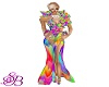 Glamour Rainbow Gown