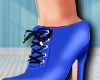 X |  Blue Lace Boots