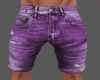 Jean Shorts - Purple