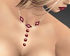 Bellissima Necklace Red