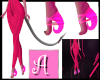 Black Pink Heels