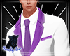 QSJ-Wedding Purple Suit