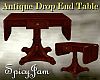 Antique Drop End Table