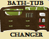 jungle changer/bathtub