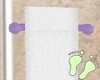 Purple Tissue Holder