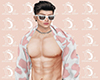 L: Moo Sweater Crop Pink