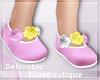 Kids Roses Flats Mesh