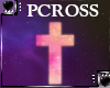 Pink Cross Particles