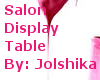 Salon Display Table
