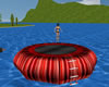 [CZ]Red beach trampoline