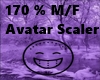 170% Avatar Scaler M/F