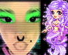 green bold shadows skin