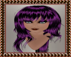 Purple Swirl Hairstyle