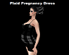 Plaid Pregnancy Dress