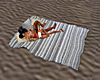 beach rug w pozes