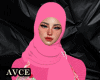 AC! Pink Hijab Rayon