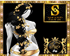 FLOWERS GOLD HAIR STYLE