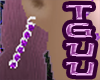 [TGUU[ Purple Earings