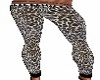 BLACK LEOPARD PANTS