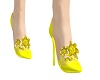 Sunshine Yellow Pumps