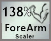 Scale 138% Fore Arm M A