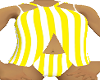 swimsuit stripes yellow
