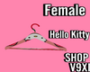 hello kitty hanger