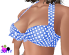 blue pinup top