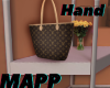 Brown Hand LouisV Bag
