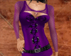 D Purple Hot Bodysuit