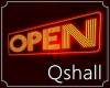 Qs Open Neon