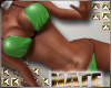 bm green bikini