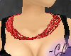 Coral Beaded Necklace