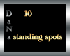 [DaNa]10 standing spots