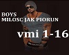 MILOSC JAK PIORUN - BOYS
