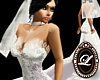LIZ lilac bridal gown