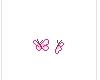 {Dv}Mini Pink Butterfly