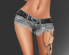 Jeans Short Bow+tatto