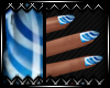 !F Blue Wave Nails