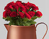 *Vintage Vase Red Roses2